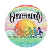 UNDER THE RAINBOW - GRATEFUL DEAD DAB MAT (ROUND) - FTE