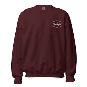 Suncrafted - Suncrafted Unisex Crew Neck Sweatshirt - Maroon - HHG