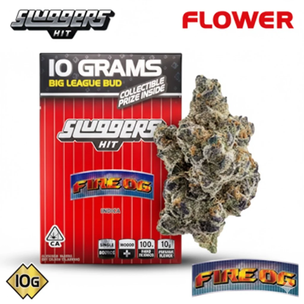 Sluggers Hit - Sluggers - Flower - Fire OG - 10G Main Image