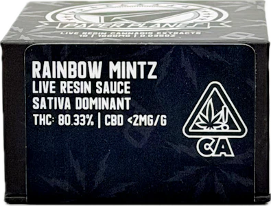 Paper Planes - Rainbow Mintz 1g Live Resin Sauce - Paper Planes