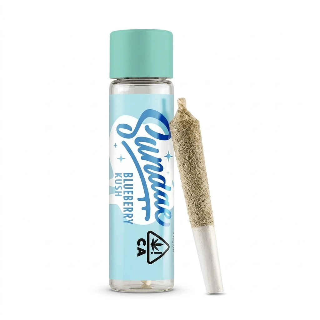 SUNDAE CO. - Sundae - Preroll - Infused - Blueberry Kush - 0.5G Main Image