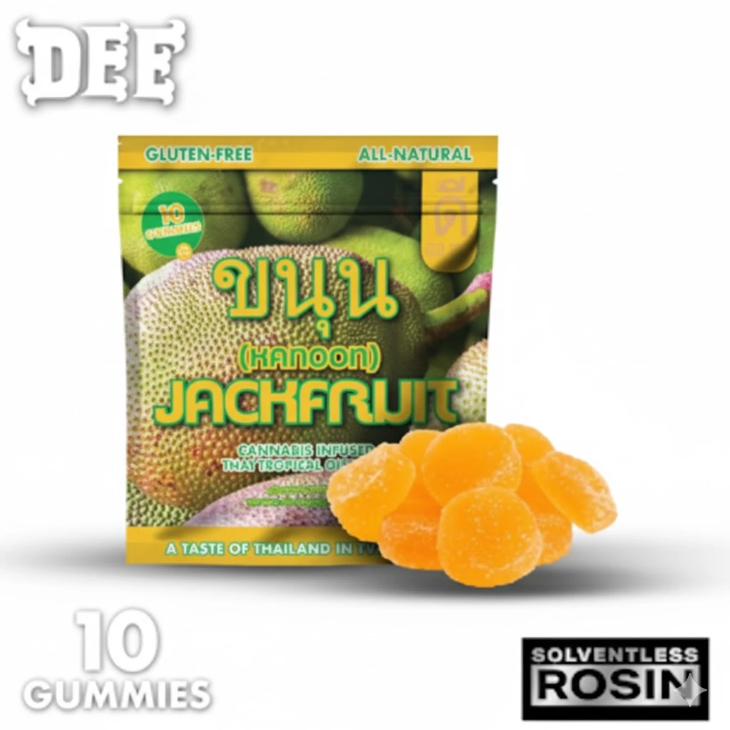 Dee Thai - Dee Thai - Edibles - Gummies - Jackfruit - 100MG Main Image