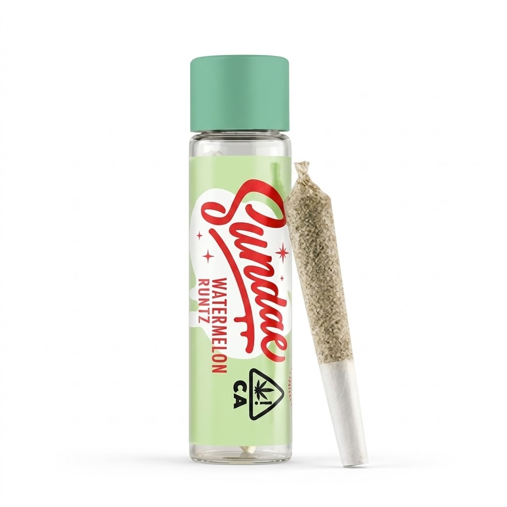 Sundae - Preroll - Infused - Watermelon Runtz - 0.5G