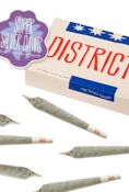 Preroll 6 Pack - Super Silver Dawg - Sativa - .5g each - Total 3g