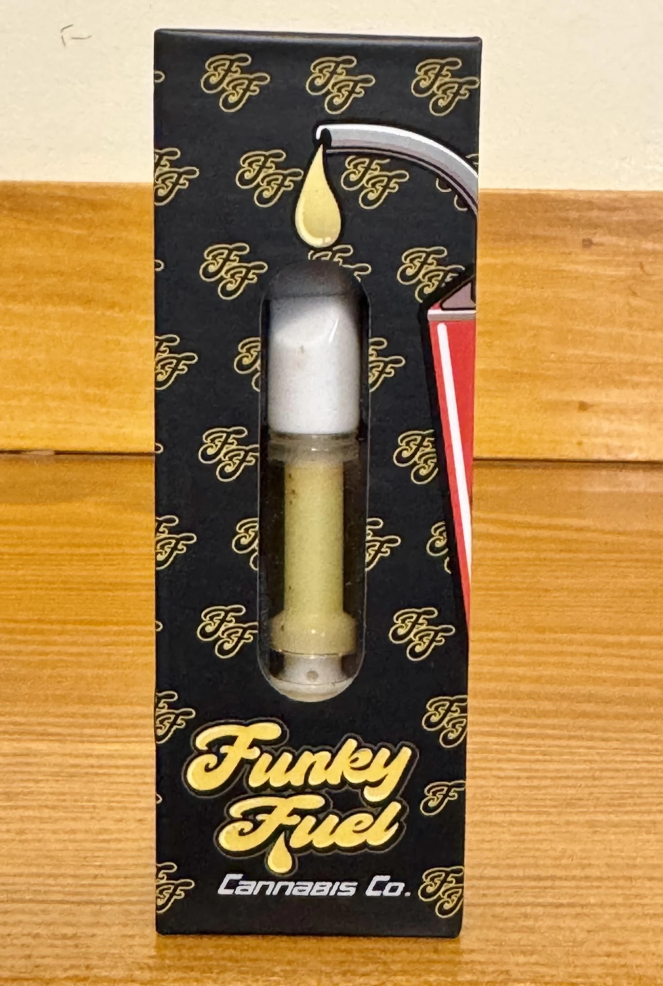 NO BRAND - Tropicana Cherry | Cured Resin Vape Cartridge 1g |  Funky Fuel Cannabis Main Image