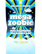 Mega Blue Raspberry RSO Gummy 100mg