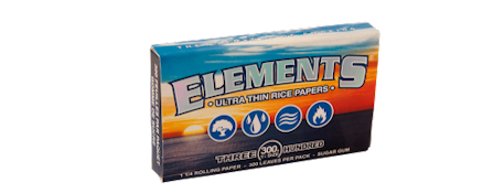 Elements Ultra Thin Rice Rolling Papers - 1 1/4