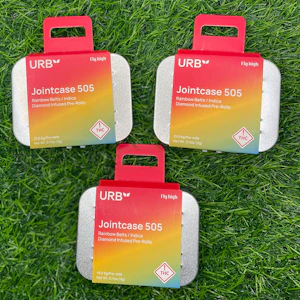 Urb NM - 3g Jointcase 505 - Rainbow Belts (5pk)