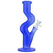Snap Canna - 10" Water Pipe | Glass | Frosted Blue Main Image