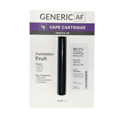 Generic AF - Forbidden Fruit - 1g Cart