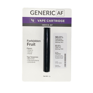 GENERIC AF - Generic AF - Forbidden Fruit - 1g Cart