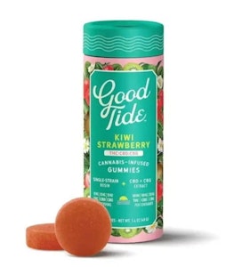 Good Tide - Kiwi Strawberry Solventless Hash Rosin Gummies