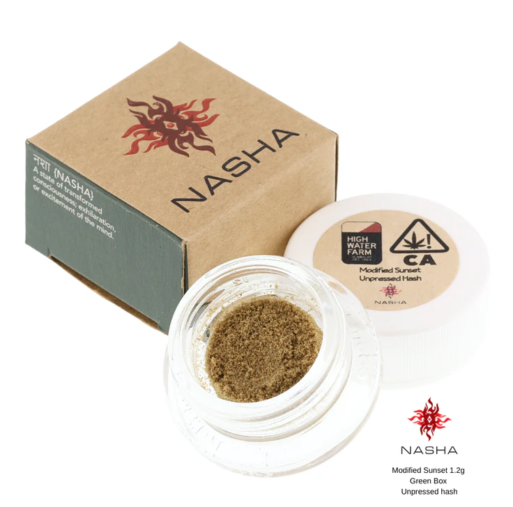 NASHA - [Nasha] Green Unpressed Hash - 1.2g - Cherry Dosido (H) Main Image