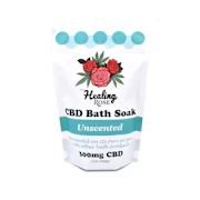 Healing Rose | CBD Bath Soak | Unscented 300mg
