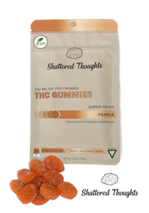 Shattered Thoughts - Shattered Thoughts - Vegan Friendly Papaya - 200mg