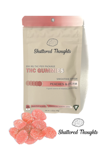 Shattered Thoughts - Shattered Thoughts - Peaches and Cream - 200mg