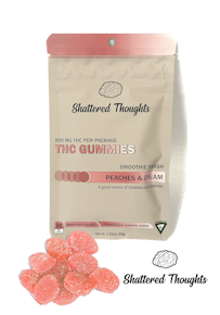 Shattered Thoughts - Peaches and Cream - 200mg