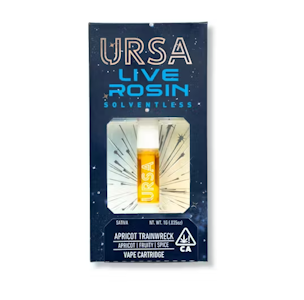 URSA - URSA Apricot Trainwreck Live Rosin Cart 1g
