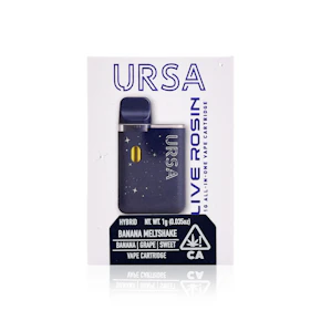 URSA - All In One - Banana Meltshake - Rosin - 1G