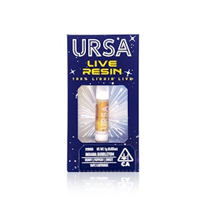 URSA - Vape Pen - Indiana Bubbleyum - Live Resin - 1G