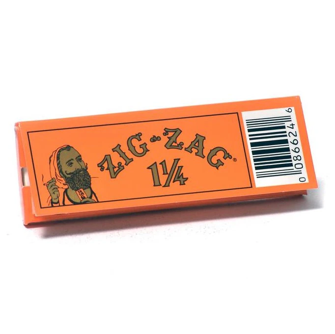Medusa - Zig Zag French Orange 1 1/4 Rolling Papers Main Image