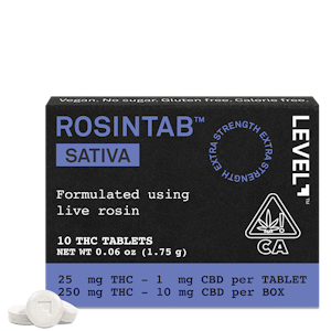 LEVEL - Rosintab - Sativa Tablets - Level