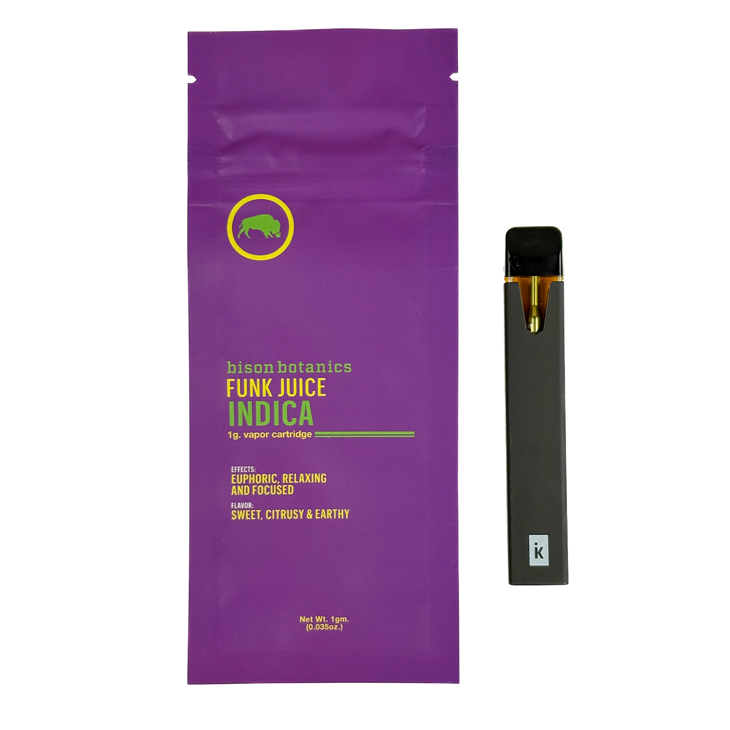 Bison Botanics - Bison Botanics - Funk Juice - AIO Vape - 1g Main Image