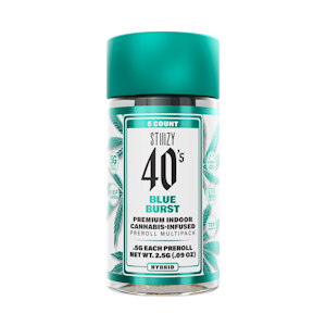 STIIIZY - Stiiizy - 5pk Infused Prerolls - Blue Burst