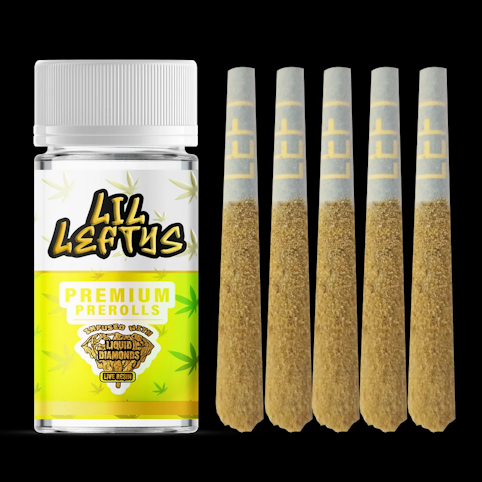 Left Coast - Pineapple Splash - Hybrid - Lil Lefty Premium Infused Liquid Diamonds (Flower) | Left Coast   -mm8