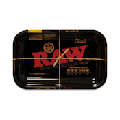 SMALL BLACK ROLLING TRAY - RAW