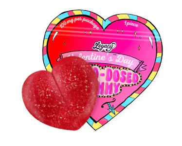 LEGACY - Legacy | Gummies (1ct) | Valentine's Day Macro-Dosed Heart | 100mg