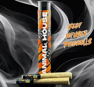 Animal House - Vanilla Cream | Kief Infused Prerolls | 3pk/1.5g (Animal House)