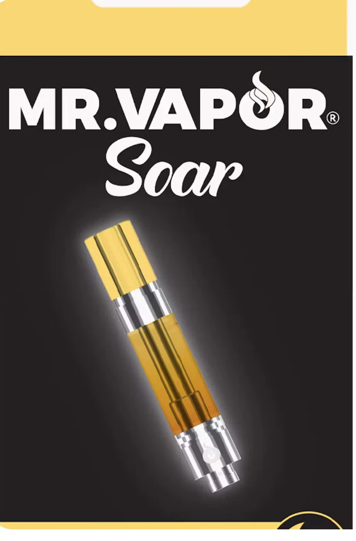 MR. VAPOR - Mr.Vapor Soar-Vanilla Kush-Indica-1g 510 Cart-88.70% THC Main Image