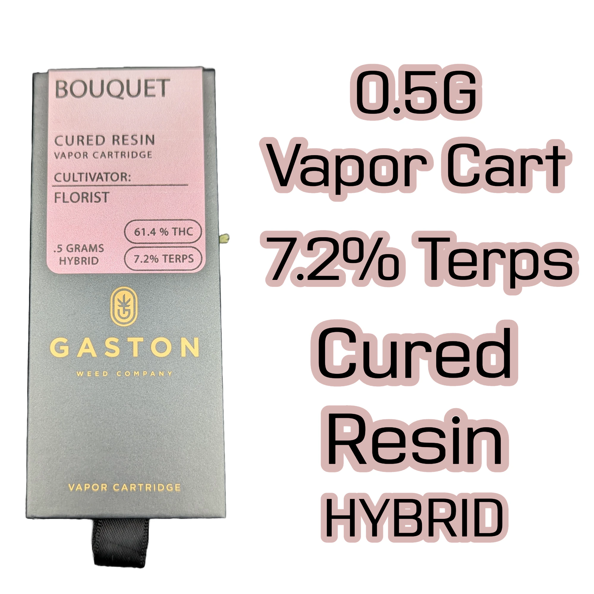 Gaston Weed Co. - Gaston | Bouquet | Cured Resin | 0.5G Main Image