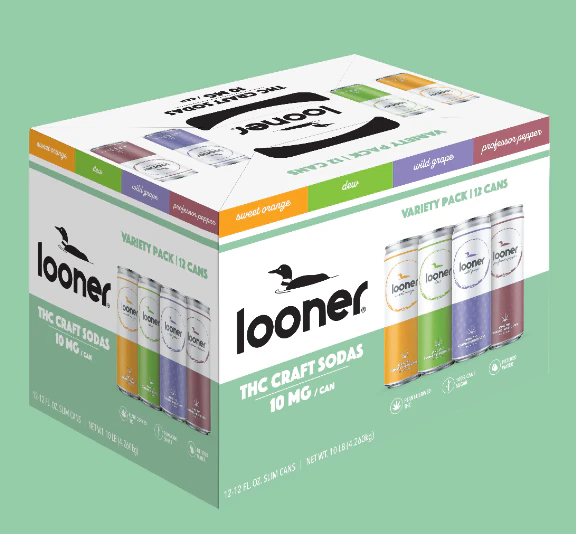 LOONER - Looner | Classic Soda Variety Pack | 12pk | 12oz Main Image