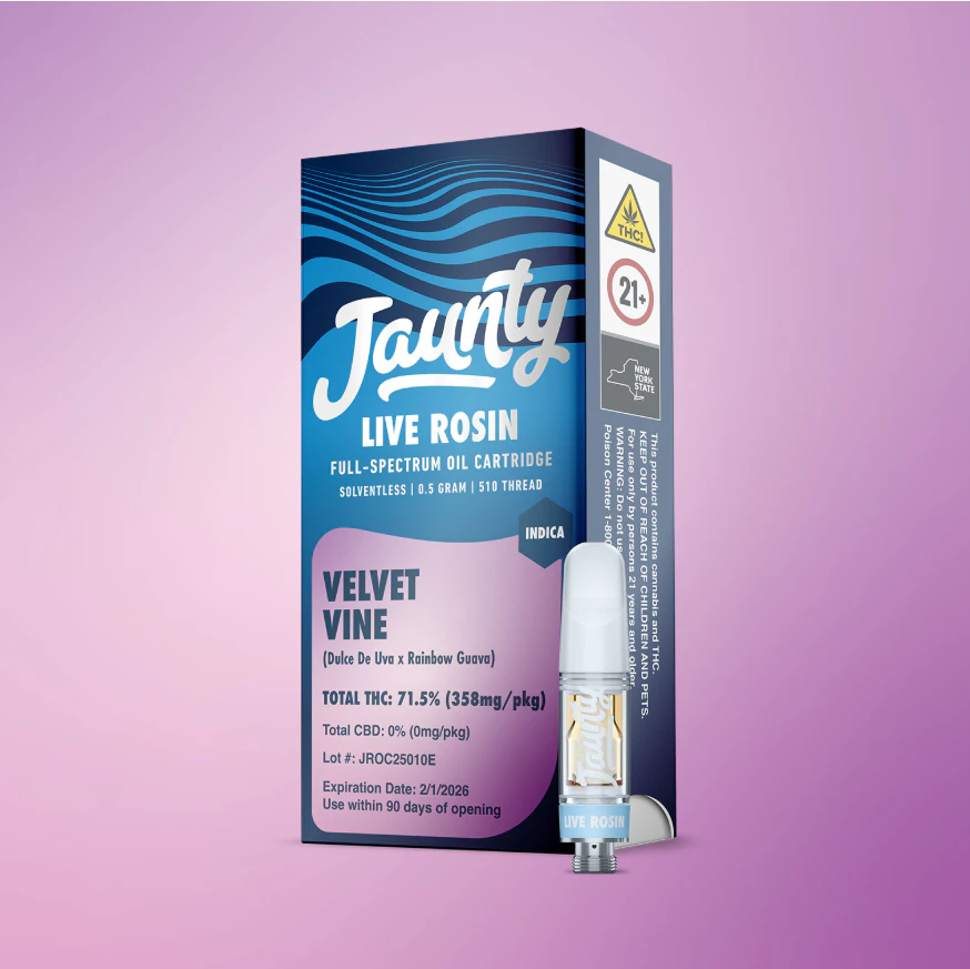 Jaunty - Jaunty | Velvet Vine Live Rosin | .5g Cart Main Image