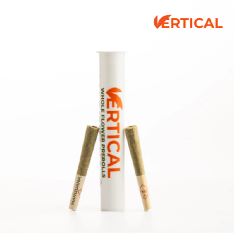 VERTICAL - VERTICAL - CHEDDAR CHEESE 2 PACK OF 0.5G PRE-ROLLS Main Image