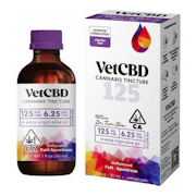 VET CBD | 125mg CBD : 6.25mg THC | Regular Strength CBD Tincture | 1oz