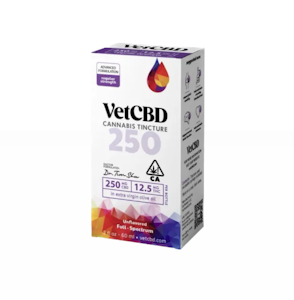 VETCBD - VET CBD |  250mg CBD : 25mg THC | Regular Strength CBD Tincture | 2oz