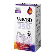 VET CBD | 250mg CBD : 12.5mg THC | Regular Strength CBD Tincture | 2oz