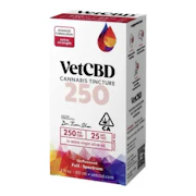 VET CBD | 250mg CBD : 25mg THC | Extra Strength Tincture | 2oz