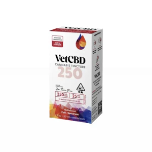 VET CBD - 250mg CBD : 25mg THC | Extra Strength | VET CBD