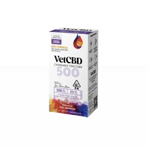 VET CBD - 500mg CBD: 25mg THC  | Regular Strength | VET CBD 