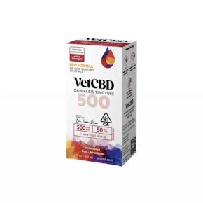 500mg CBD : 50mg THC | Extra Strength | VET CBD