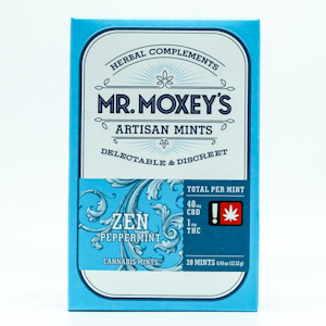 MR. MOXEY'S - Mr. Moxey's 40:1 Peppermint Zen Mints 20mg