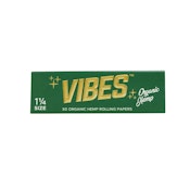 1 1/4 ORGANIC HEMP PAPERS - VIBES