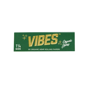 VIBES - 1 1/4 ORGANIC HEMP PAPERS - VIBES