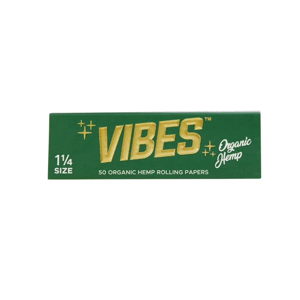 Vibes - 1 1/4 ORGANIC HEMP PAPERS - VIBES Main Image