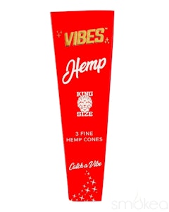 Legacy Dispensers - Vibes Hemp Cones - 3pk (King Size)