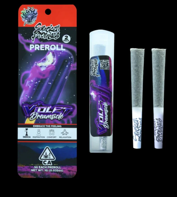 Smoken Promises - Smoken Promises - Violet Dreamsickle - 1g Pre Rolls - 2pk Main Image